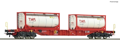 Roco 6600077 - H0 - Containertragwagen TWS, ÖBB/RCW, Ep. VI